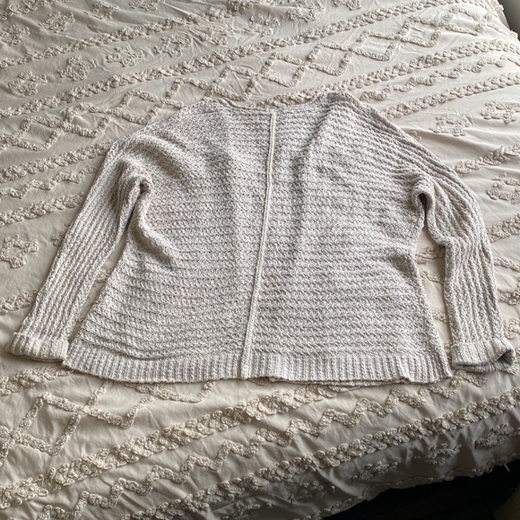 Hollister women’s natural/cream knit cardigan - Picture 6 of 7